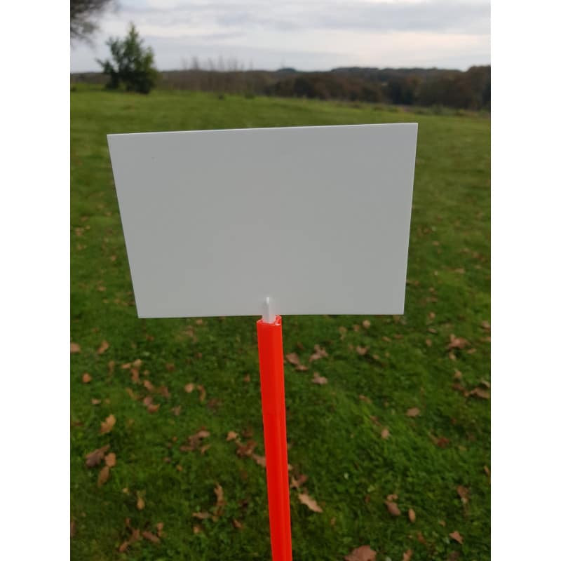 Lot 50 Panneaux support pour piquet emboîtable