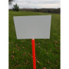 Lot 50 Panneaux support pour piquet emboîtable