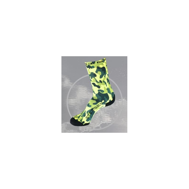 Chaussette 3/4 Steigen Green Camo Chaussette 3/4 Steigen Green Camo