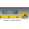 Rubalise plastique EX  50mm*100m