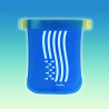 Verre souple 20cl avec drapeau breton