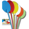 Lot 100 Piquets jalon 75cm