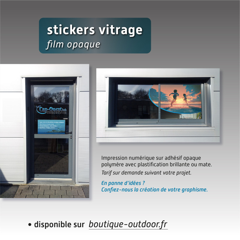 Sticker vitrage film opaque Sticker vitrage film opaque