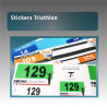 Sticker pour triathlon