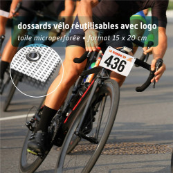 Plaque Vélo réutilisable en mesh