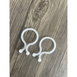 Anneau pour rubalises réutilisables, balisage pas cher