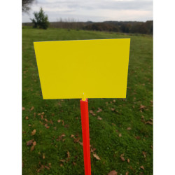 Panneau de balisage pour les piquets emboîtables | Balisage