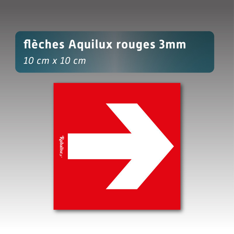 Flèche aquilux pour le balisage de vos événements sportif