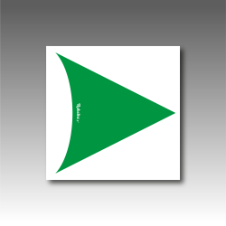 Fléche aquilux pour le balissage de vos événements sportif