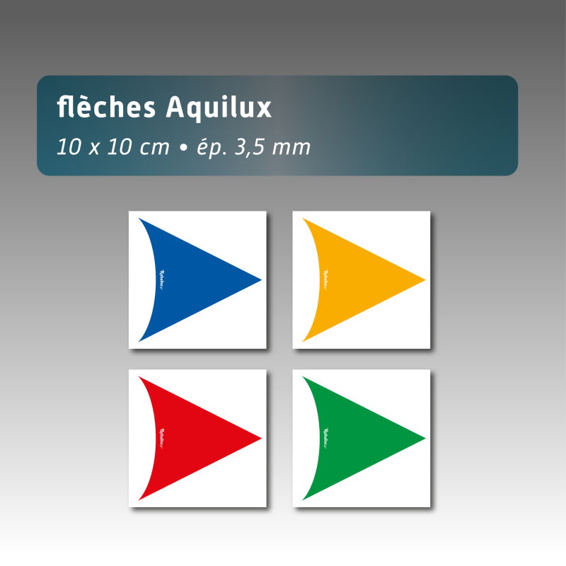 Flèche aquilux 10*10cm