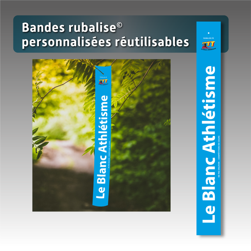 Bande de ruban réutilisable - 50mm*44cm (lot de 100)