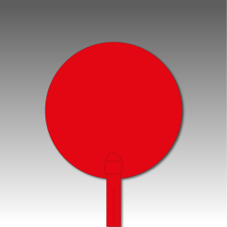 Lot de 50 piquets jalons plastique 90 cm | Balisage