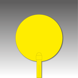 Lot de 50 piquets jalons plastique 90 cm | Balisage