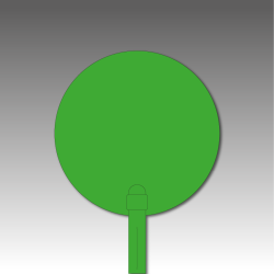 piquet jalon pour baliser un parcours sol dur solide et durable