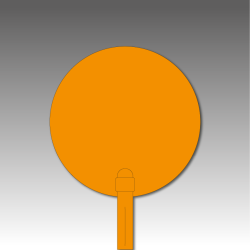 piquet jalon pour baliser un parcours sol dur solide et durable