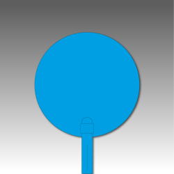 piquet jalon pour baliser un parcours sol dur solide et durable