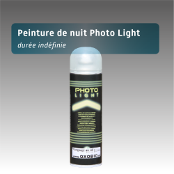 Bombe de peinture auto éclairante pour le marquage de nuit pas cher