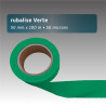 Rubalise Plastique Unie verte 50 mm x 100 m – Balisage & Signalisation Événements Sportifs