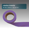 Rubalise Plastique Unie violette 50 mm x 100 m – Balisage & Signalisation Événements Sportifs
