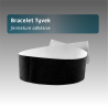 Bracelet Tyvex fermeture adhésive - 11 couleurs disponibles - personnalisable