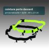 ceinture porte dossard 2 couleurs disponibles personnalisable