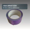 Ruban adhésif plastique 50x100 m | Disponible en 10 coloris