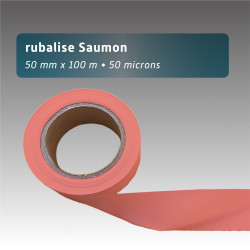 Rubalise plastique 50 mm x 100 m | 9 couleurs disponibles