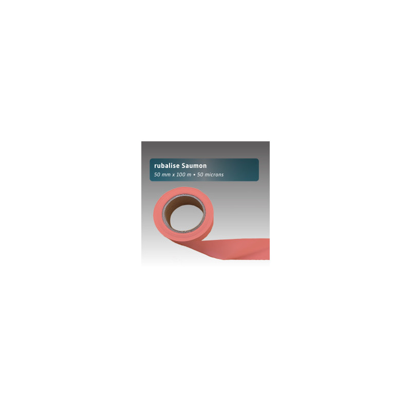 Rubalise plastique 50 mm x 100 m | 9 couleurs disponibles