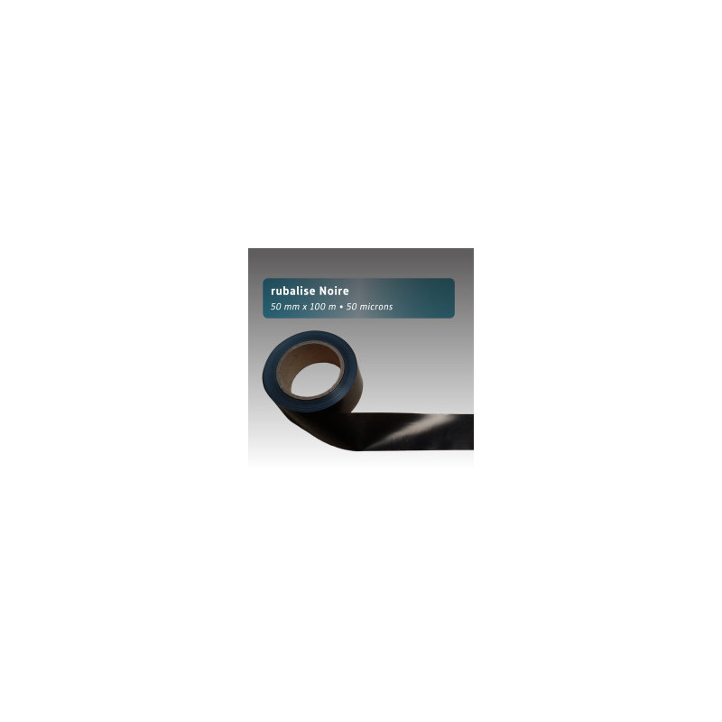 Rubalise plastique 50 mm x 100 m | 9 couleurs disponibles