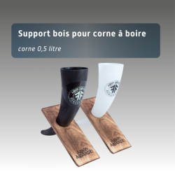 Support corne à boire pour boire de la bière ou autre boisson 0.5 litre