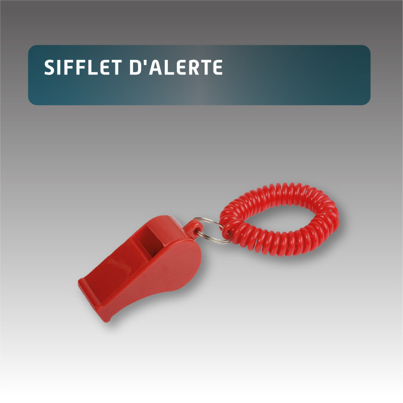 sifflet d'alerte sécurité