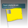 Piquet rubalise spécial nuit réutilisable - 7 couleurs -  Balisage