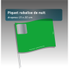 Piquet rubalise spécial nuit réutilisable - 7 couleurs -  Balisage