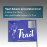 Piquet rubalise spécial NUIT - lot de 100 - personnalisé