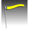 Piquet rubalise drapeau bandeau