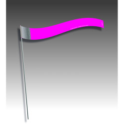 Piquet rubalise drapeau bandeau