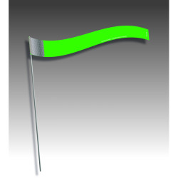 Piquet rubalise drapeau bandeau