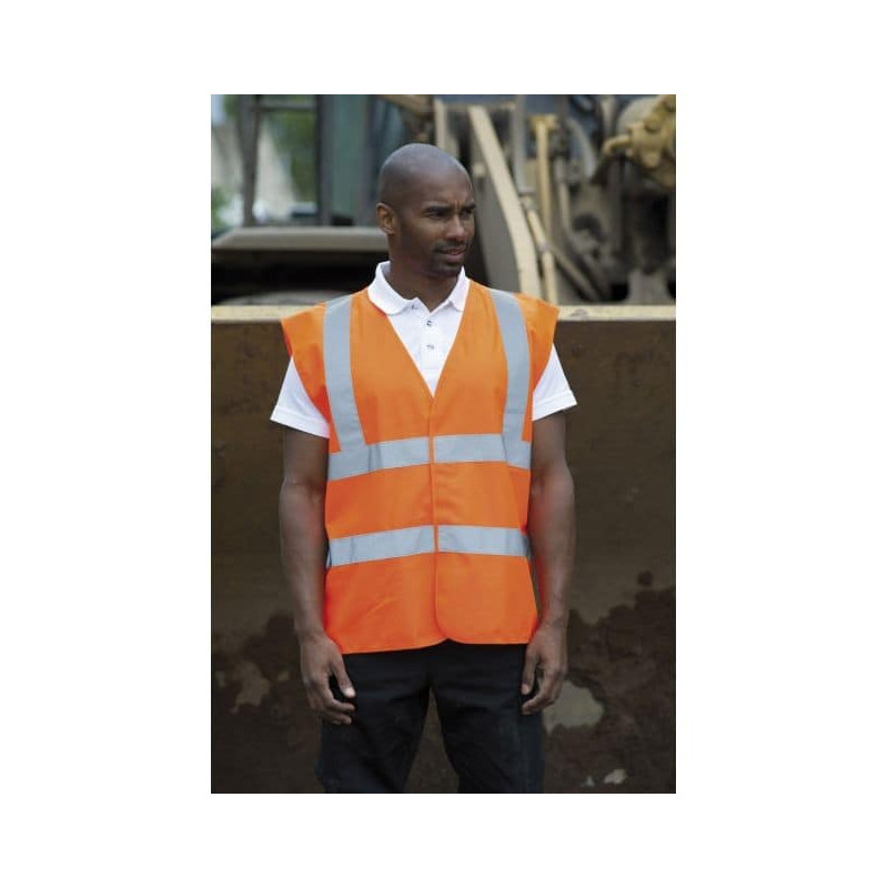 gilet de securite routiere adulte jaune orange