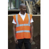 gilet de securite routiere adulte jaune orange